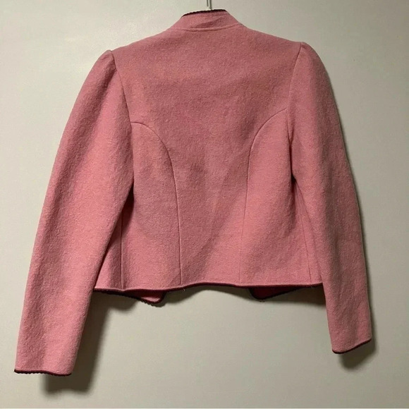 Geiger Austria pink  boiled pure new wool jacket - Picture 2 of 7